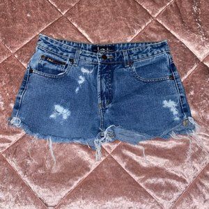 Cut Off Denim Shorts